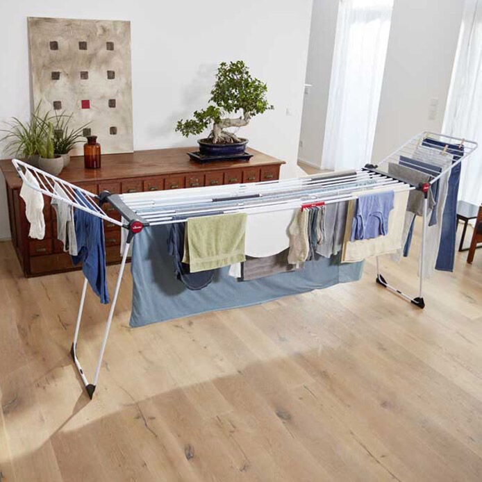 Stendibiancheria Vileda Infinity Flex - XXL di oltre 2 metri, stabile e robusto, trasporto pratico