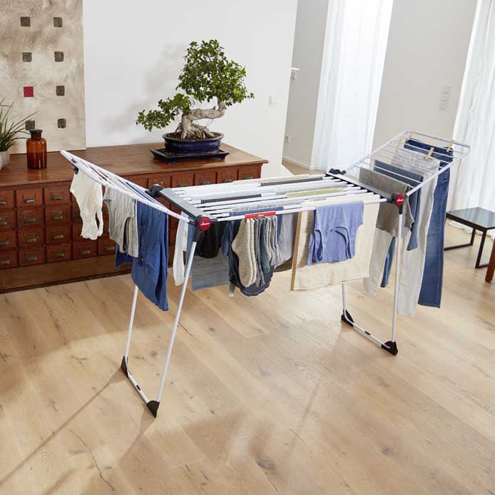 Stendibiancheria Vileda Infinity Flex - XXL di oltre 2 metri, stabile e robusto, trasporto pratico