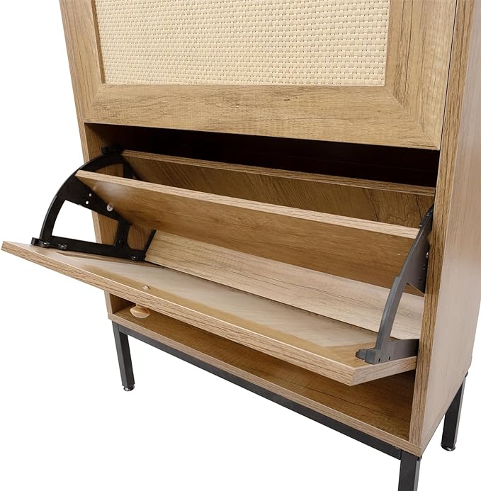 Scarpiera in rattan: un tocco bohémien ed elegante per la vostra casa