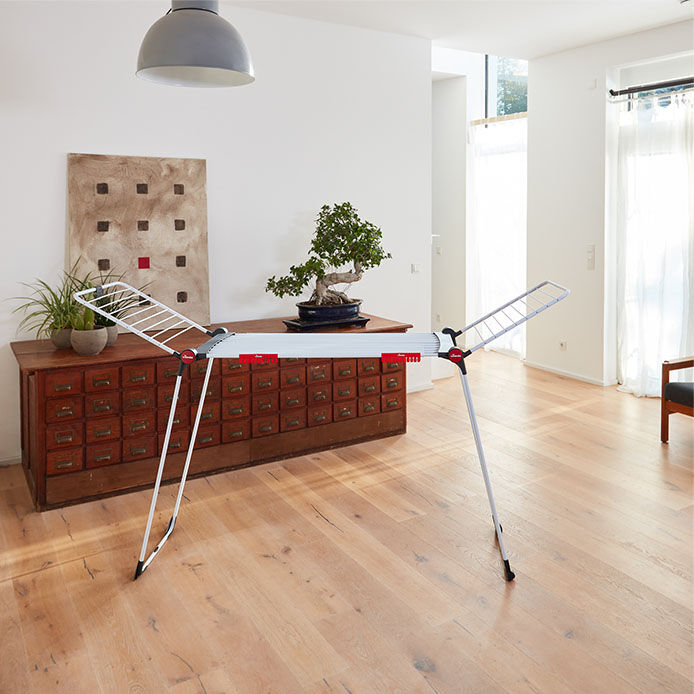 Stendibiancheria Vileda Infinity Flex - XXL di oltre 2 metri, stabile e robusto, trasporto pratico