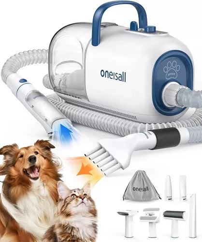 Asciugacapelli e tagliapelo 2 in 1 per cani Oneisall: Toelettatura rivoluzionaria per il tuo amico a quattro zampe! ✂️✨